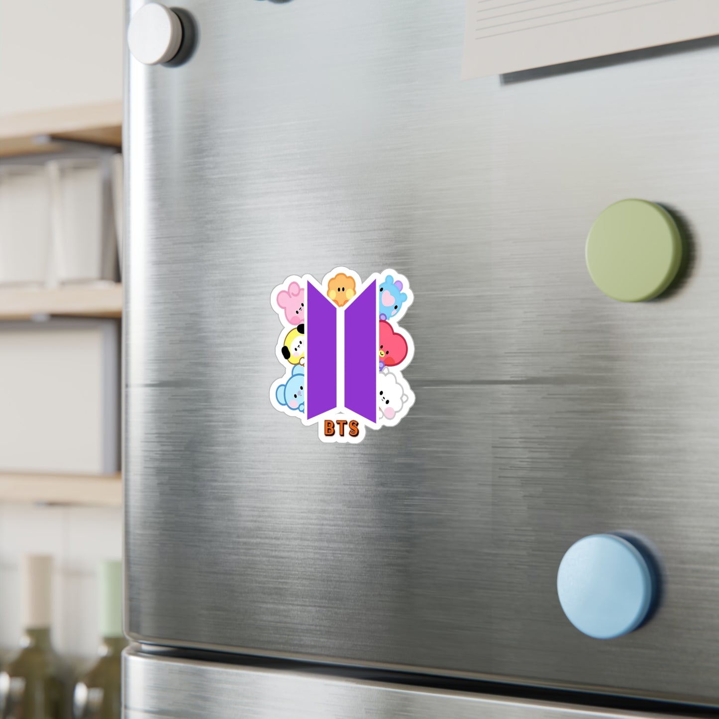 BTS - Baby BT21 Characters & Logo Vinyl Decals, Fun Stickers - Water, UV and Scratch Resistant!