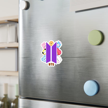 BTS - Baby BT21 Characters & Logo Vinyl Decals, Fun Stickers - Water, UV and Scratch Resistant!
