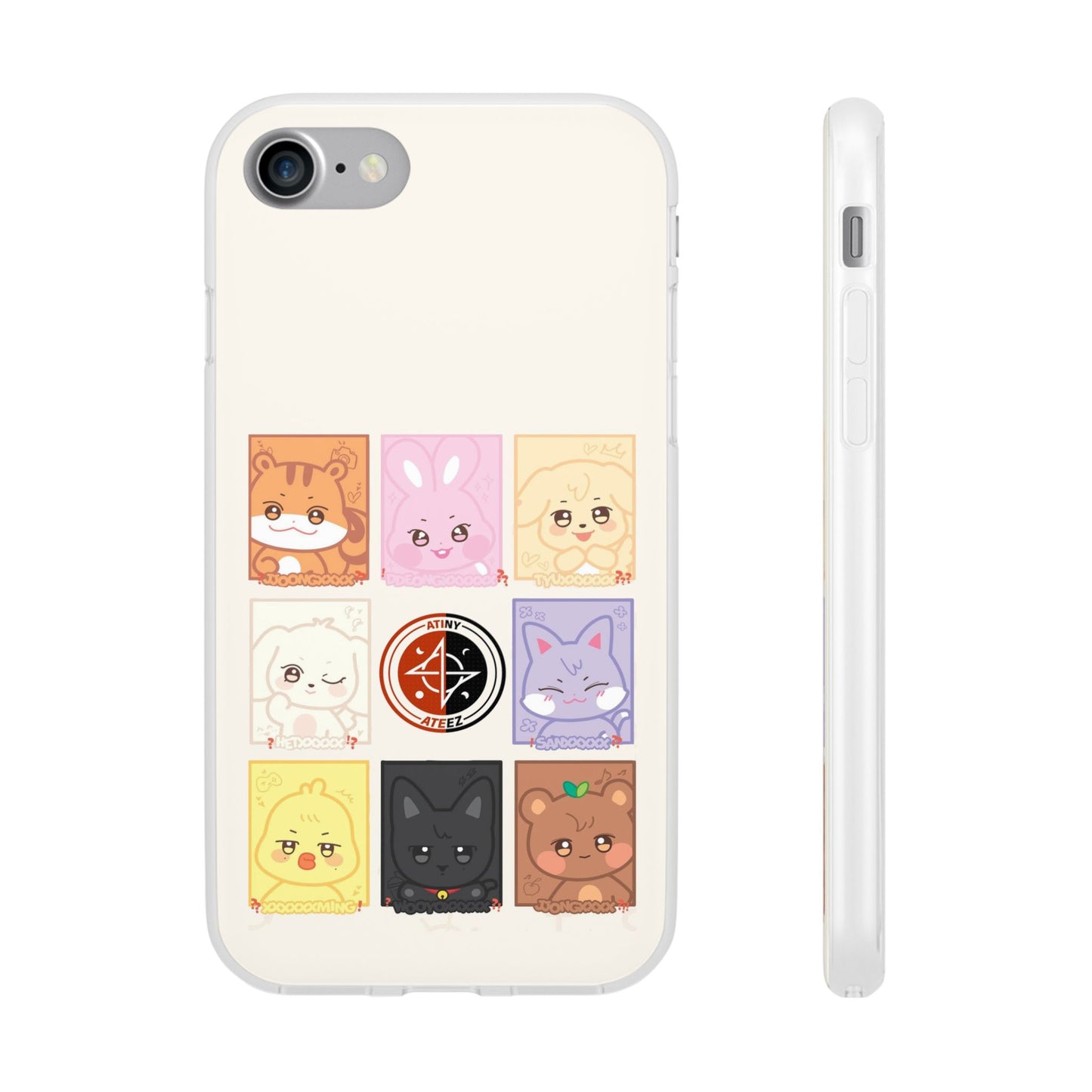 Ateez Atiny Cell Phone Case - iPhone, Samsung and Custom Covers -  K-Pop Phone Covers, Gifts for Carats, SVT Stylish Cell Phone Accessories