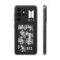 BTS OT7 B/W Cell Phone Case - iPhone, Samsung and Custom Covers -  K-Pop Phone Covers, Gifts for Fans, Stylish Cell Phone Accessories