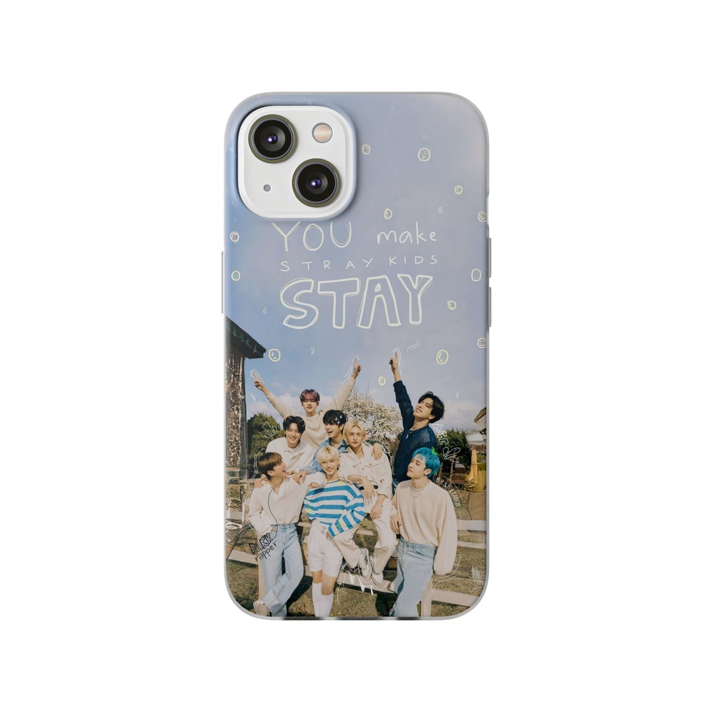 Stray Kids "You make Stray Kids Stay" Cell Phone Case - iPhone, Samsung and Custom Covers -  K-Pop Phone Covers, Gifts for Fans, Stylish Cell Phone Accessories