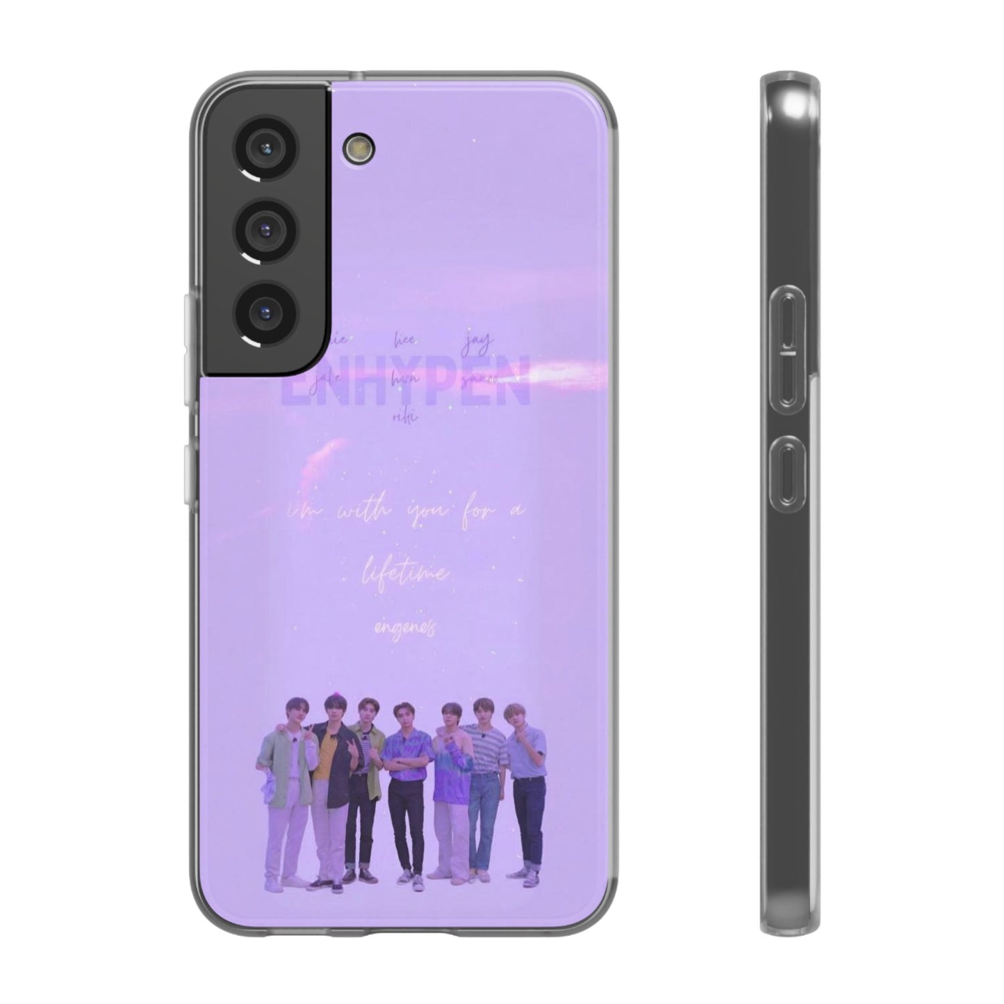 Enhypen Cell Phone Case - iPhone, Samsung and Custom Covers -  K-Pop Phone Covers, Gifts for Fans, Stylish Cell Phone Accessories