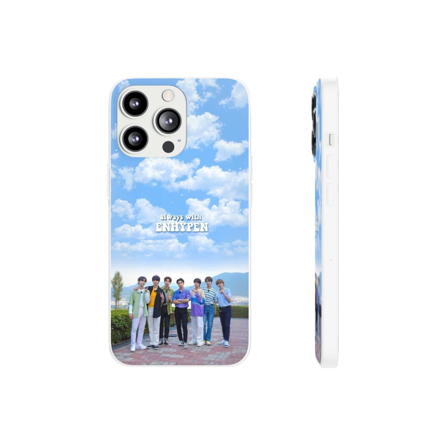 Enhypen Cell Phone Case - iPhone, Samsung and Custom Covers -  K-Pop Phone Covers, Gifts for Fans, Stylish Cell Phone Accessories