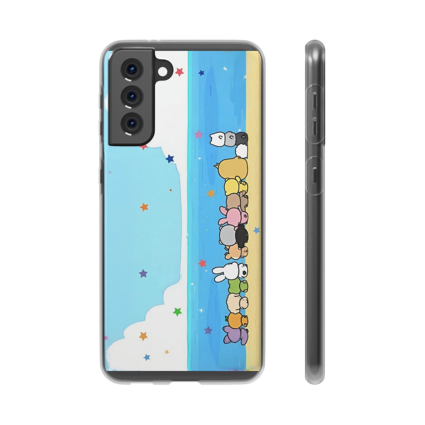 Seventeen Miniteen on the beach Cell Phone Case - iPhone, Samsung and Custom Covers -  K-Pop Phone Covers, Gifts for Carats, SVT Stylish Cell Phone Accessories