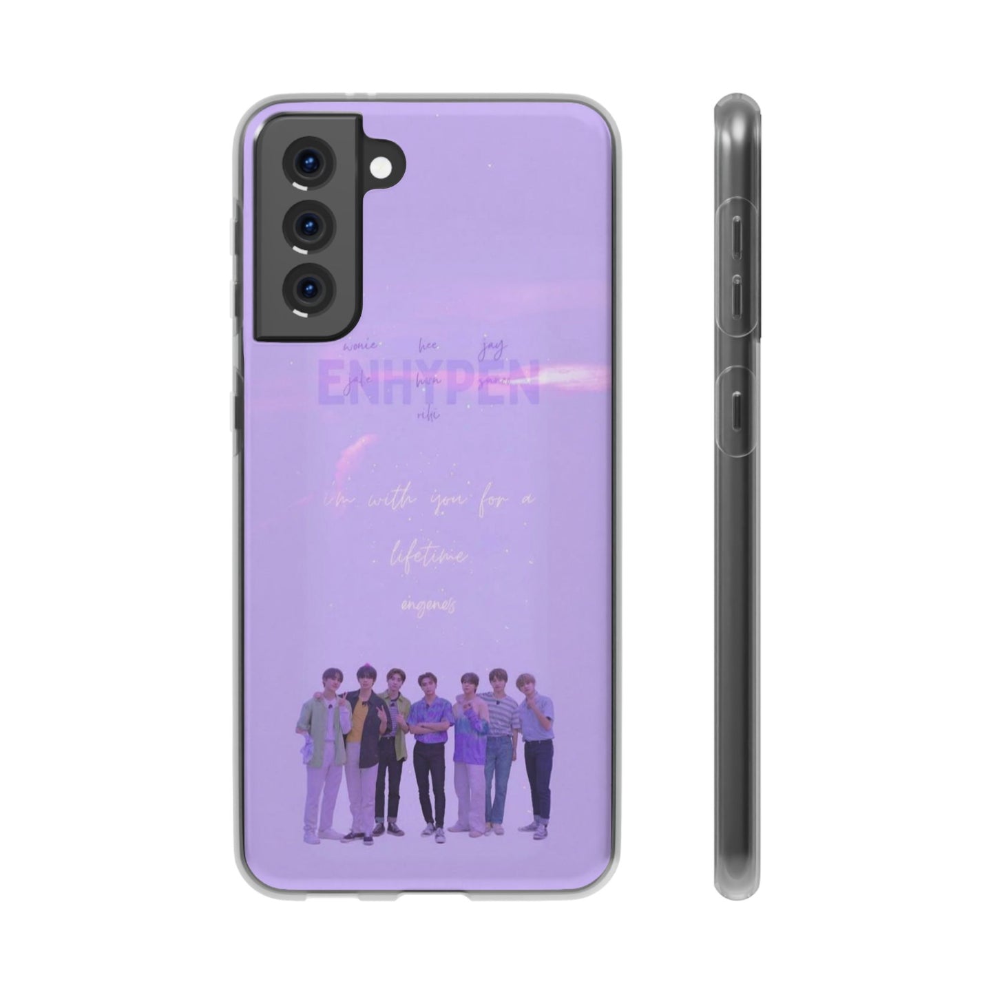 Enhypen Cell Phone Case - iPhone, Samsung and Custom Covers -  K-Pop Phone Covers, Gifts for Fans, Stylish Cell Phone Accessories