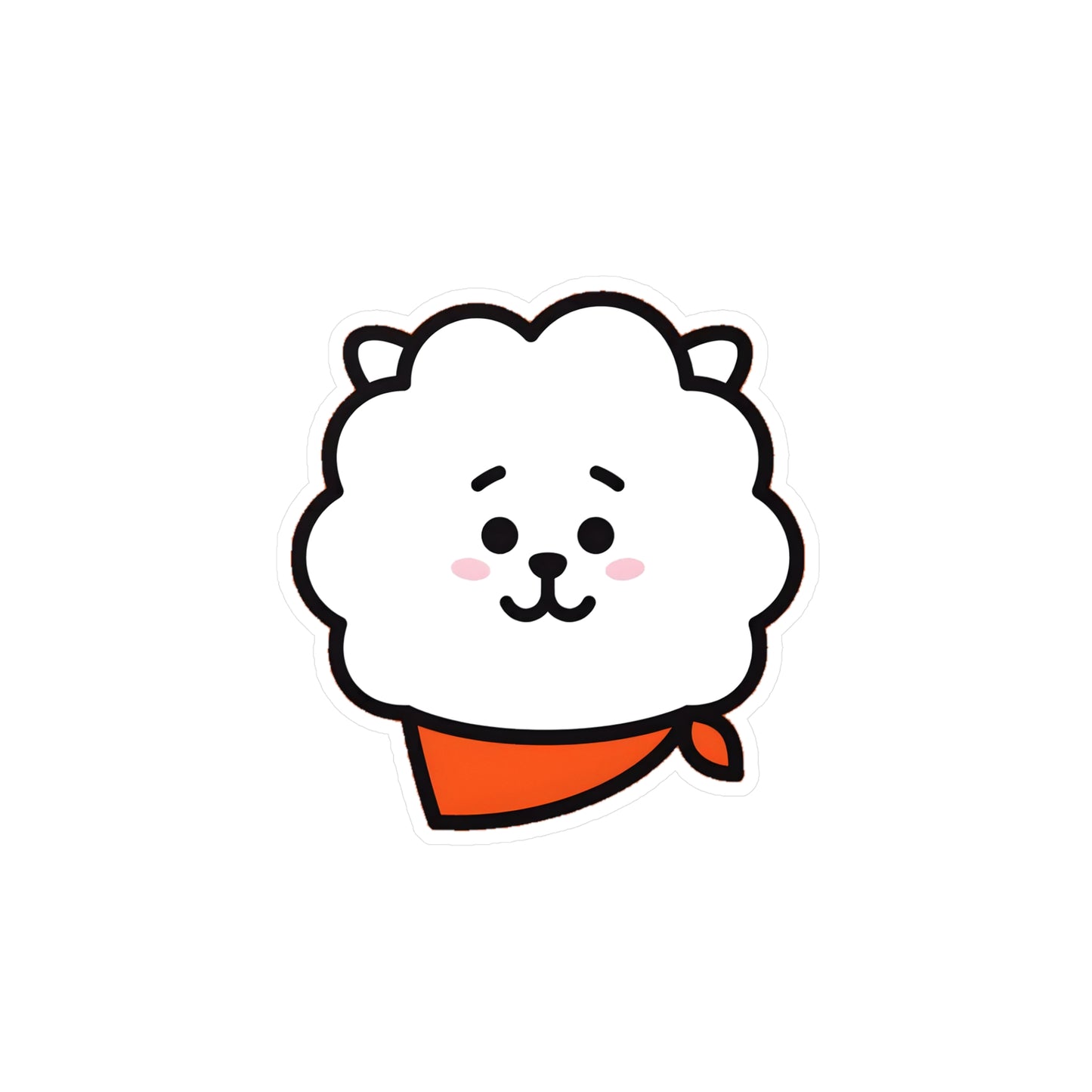 BTS BT21 RJ - Jim Vinyl Decals, Fun Stickers - Water, UV and Scratch Resistant!