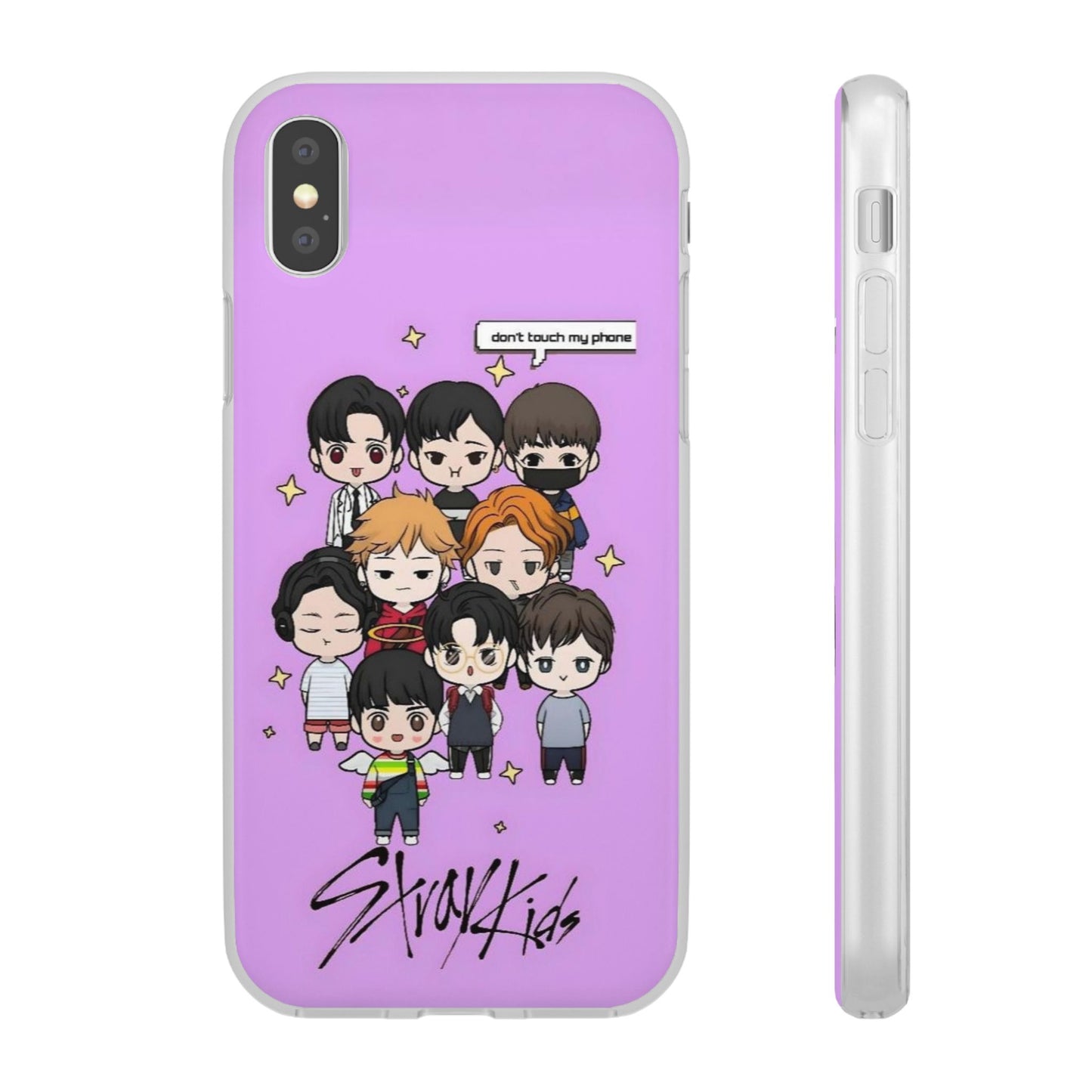 Stray Kids "Don't Touch My Phone" Cell Phone Case - iPhone, Samsung and Custom Covers -  K-Pop Phone Covers, Gifts for Fans, Stylish Cell Phone Accessories