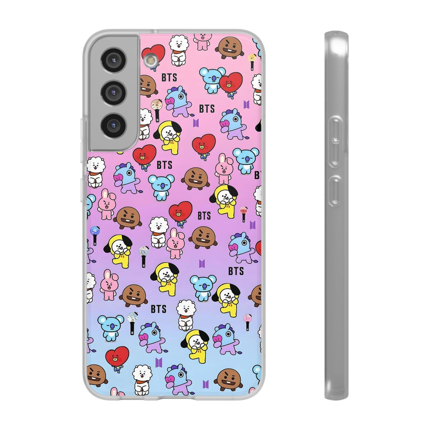 BTS BT21 Cell Phone Case - iPhone, Samsung and Custom Covers -  K-Pop Phone Covers, Gifts for Fans, Stylish Cell Phone Accessories