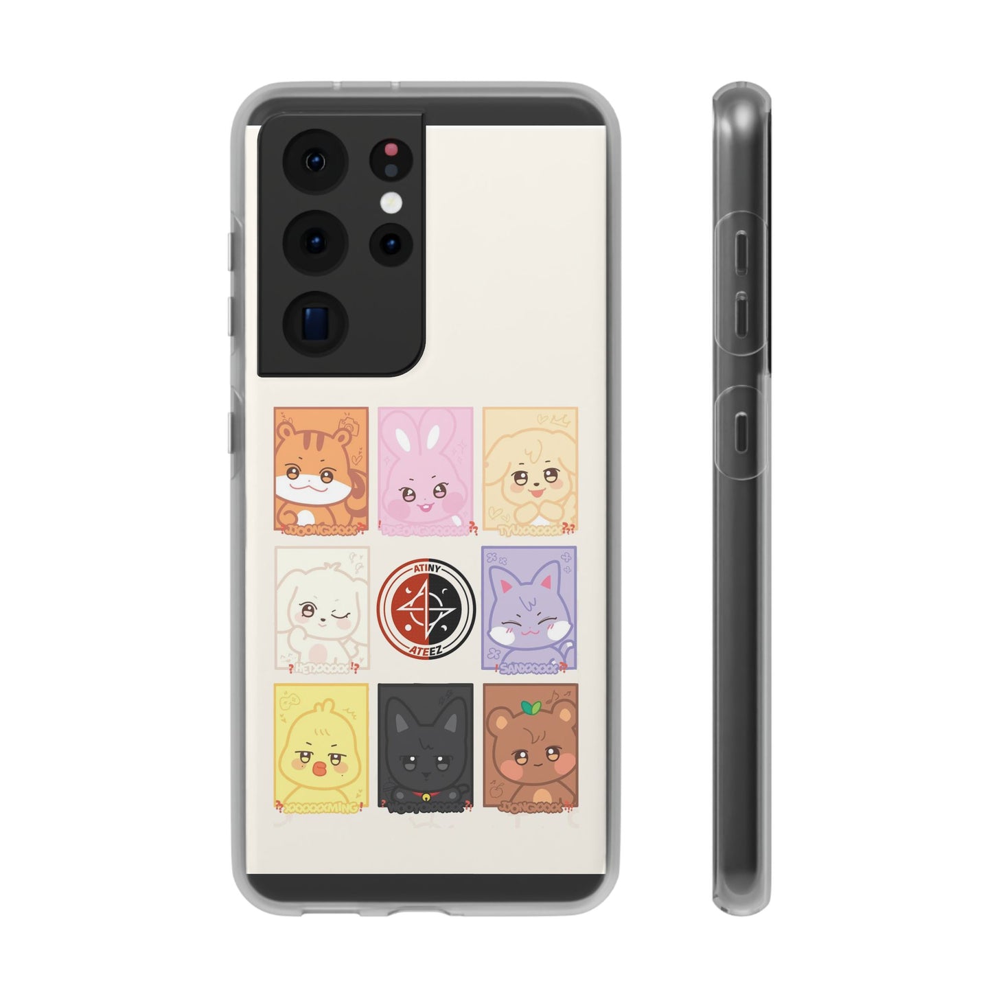 Ateez Atiny Cell Phone Case - iPhone, Samsung and Custom Covers -  K-Pop Phone Covers, Gifts for Carats, SVT Stylish Cell Phone Accessories