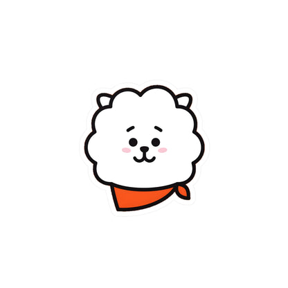 BTS BT21 RJ - Jim Vinyl Decals, Fun Stickers - Water, UV and Scratch Resistant!