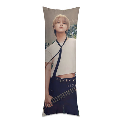 BTS Jimin Muse Full Body Pillow Case -  Stunning picture of Jimin in his Muse era! 3 sizes - bts full size double sided pillowcase - bts park jimin