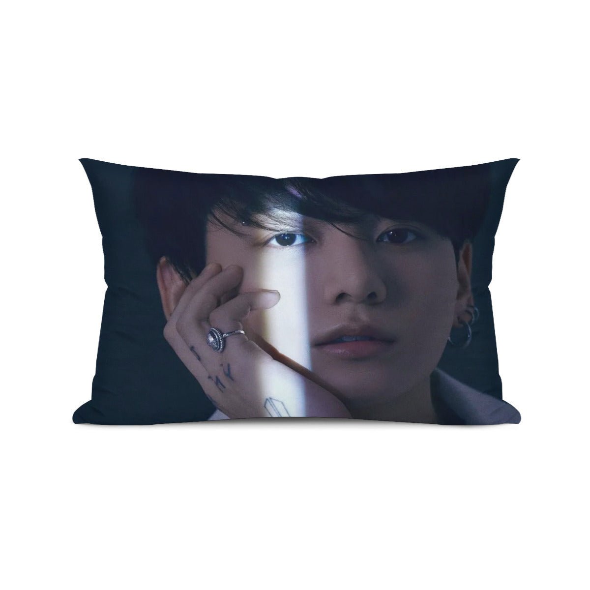 BTS JK themed Pillow sham - double sided pillow case -  Pillowcase! Great KPOP Gift!