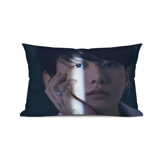 BTS JK themed Pillow sham - double sided pillow case -  Pillowcase! Great KPOP Gift!