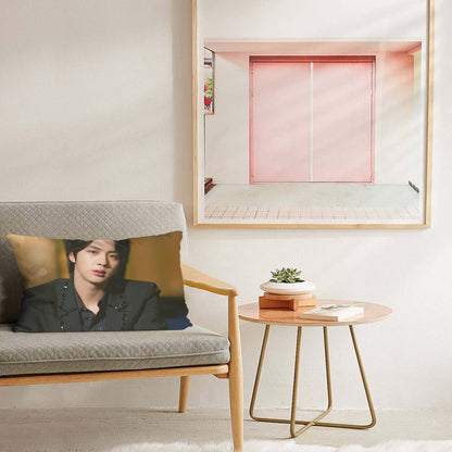 BTS Jin themed Pillow sham - double sided pillow case -  Pillowcase! Great KPOP Gift!