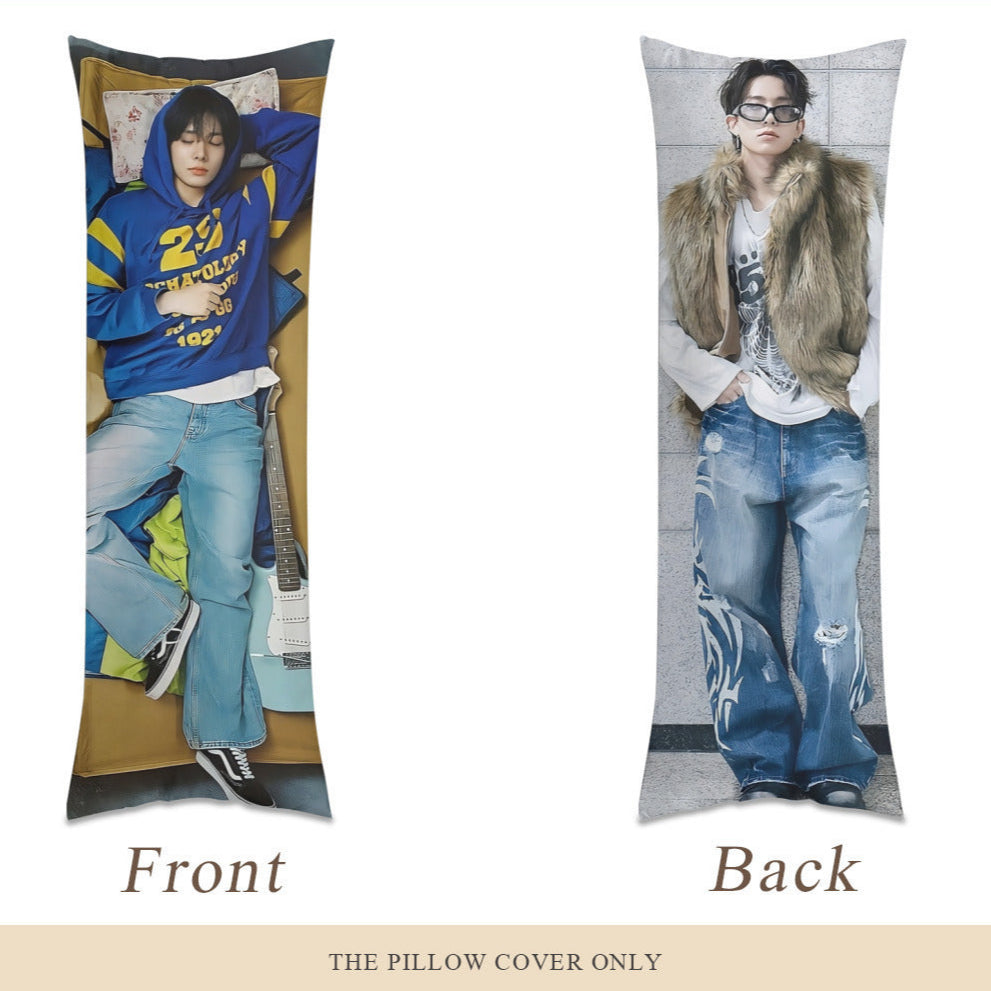 Enhypen Heeseung Full Body Pillow case - Double Sided Pillowcase - 3 Sizes!  Engene