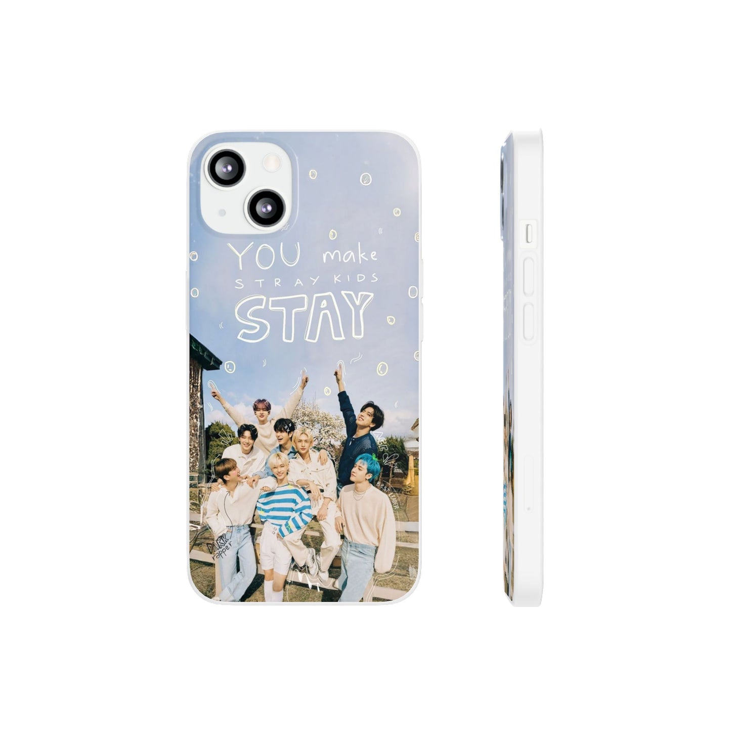 Stray Kids "You make Stray Kids Stay" Cell Phone Case - iPhone, Samsung and Custom Covers -  K-Pop Phone Covers, Gifts for Fans, Stylish Cell Phone Accessories