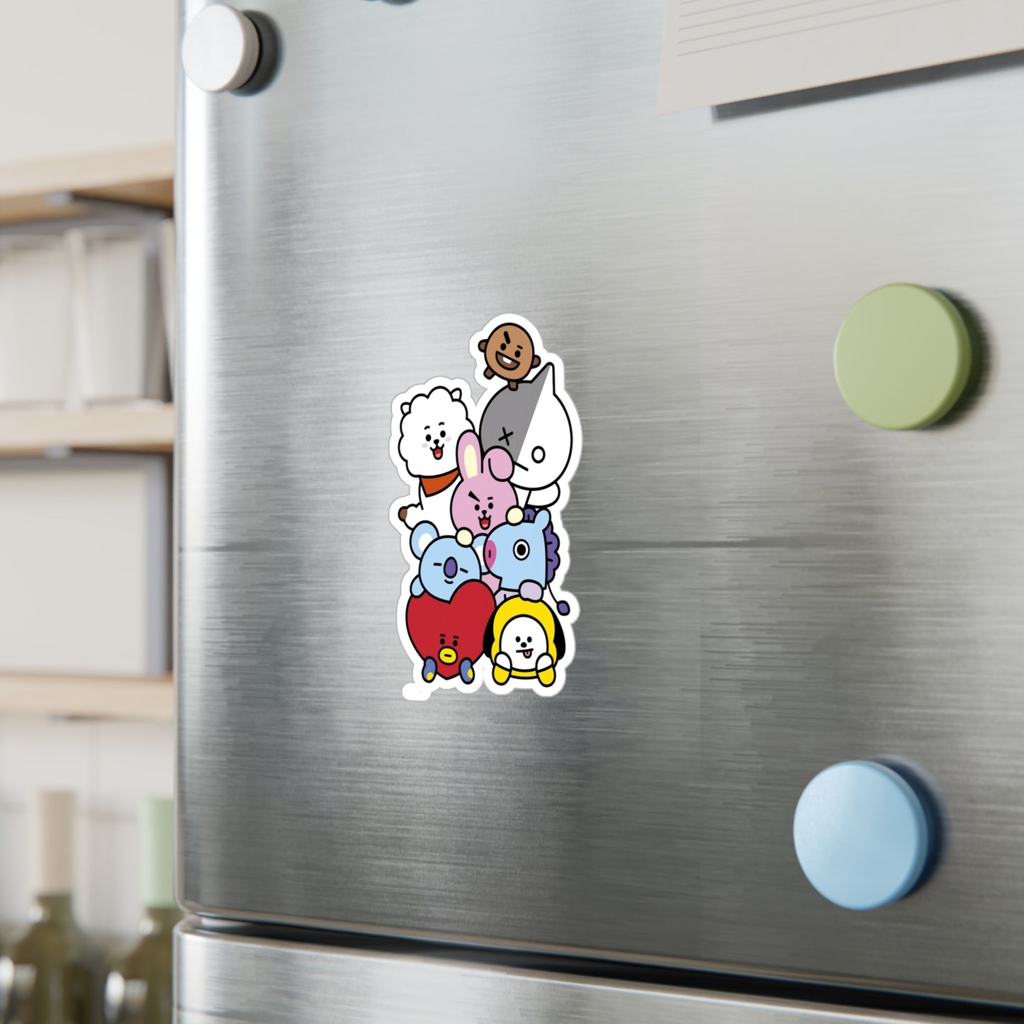 BTS -  BT21 Gang is all here! Vinyl Decals, Fun Stickers - Water, UV and Scratch Resistant!