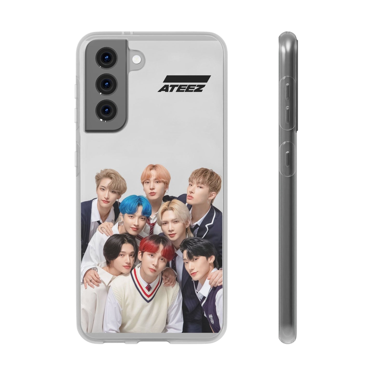 Ateez Cell Phone Case - iPhone, Samsung and Custom Covers -  K-Pop Phone Covers, Gifts for Carats, SVT Stylish Cell Phone Accessories
