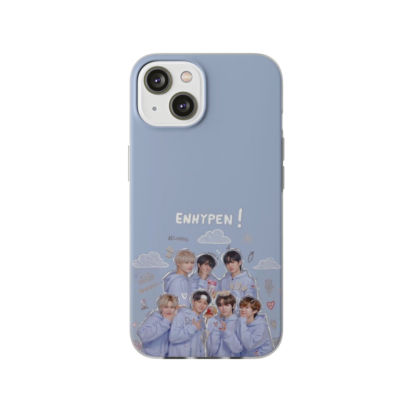 Enhypen Cell Phone Case - iPhone, Samsung and Custom Covers -  K-Pop Phone Covers, Gifts for Fans, Stylish Cell Phone Accessories