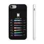 BTS OT7  Microphones & Signatures Cell Phone Case - iPhone, Samsung and Custom Covers -  K-Pop Phone Covers, Gifts for Fans, Stylish Cell Phone Accessories