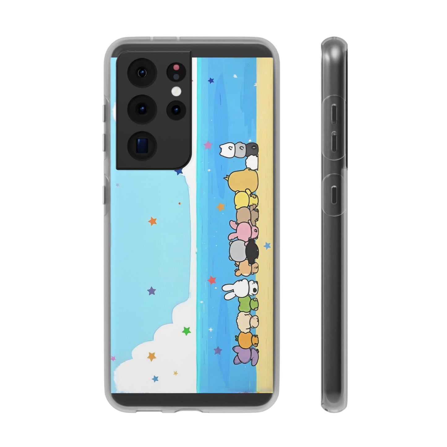 Seventeen Miniteen on the beach Cell Phone Case - iPhone, Samsung and Custom Covers -  K-Pop Phone Covers, Gifts for Carats, SVT Stylish Cell Phone Accessories