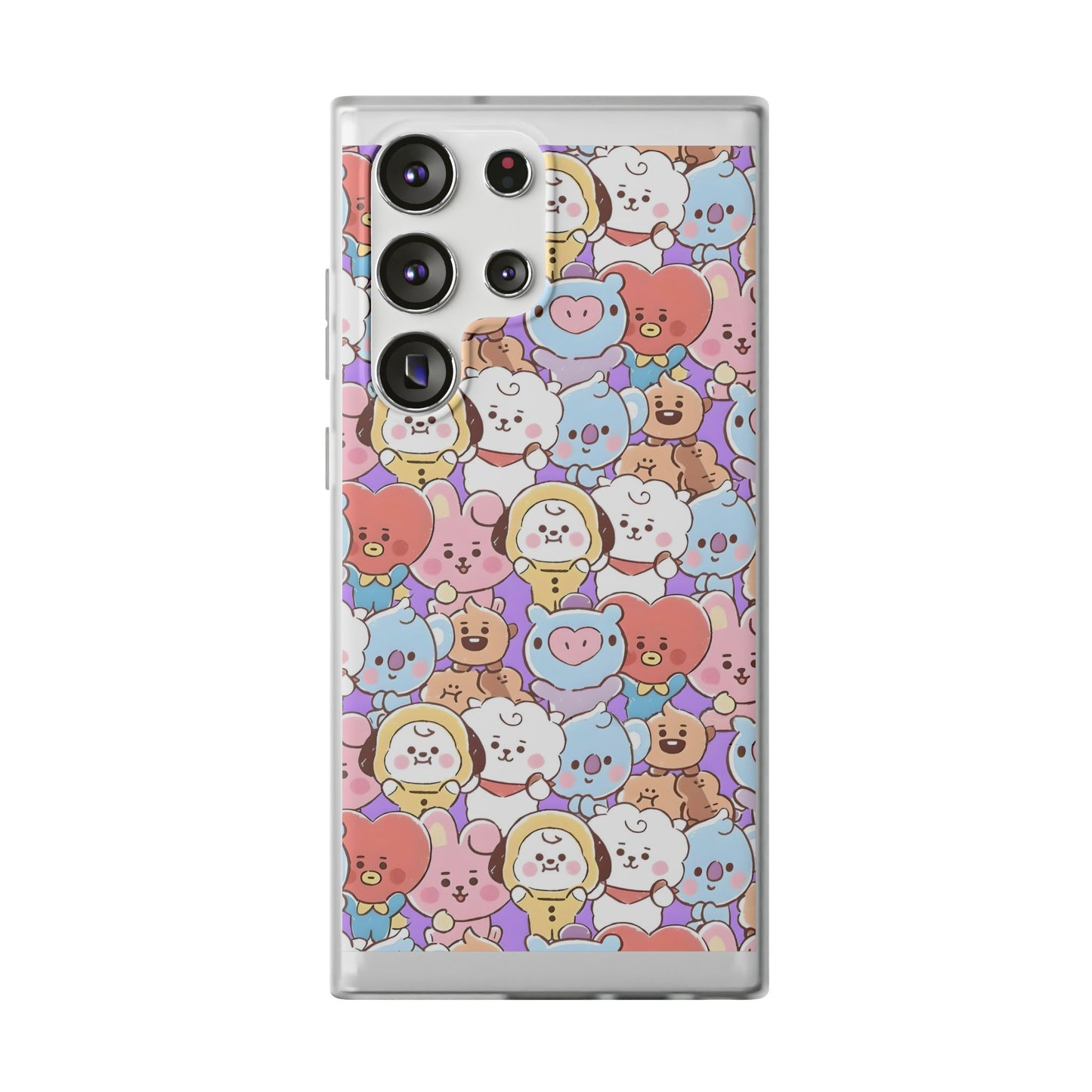 BTS Kawaii BT21 Cell Phone Case - iPhone, Samsung and Custom Covers -  K-Pop Phone Covers, Gifts for Fans, Stylish Cell Phone Accessories