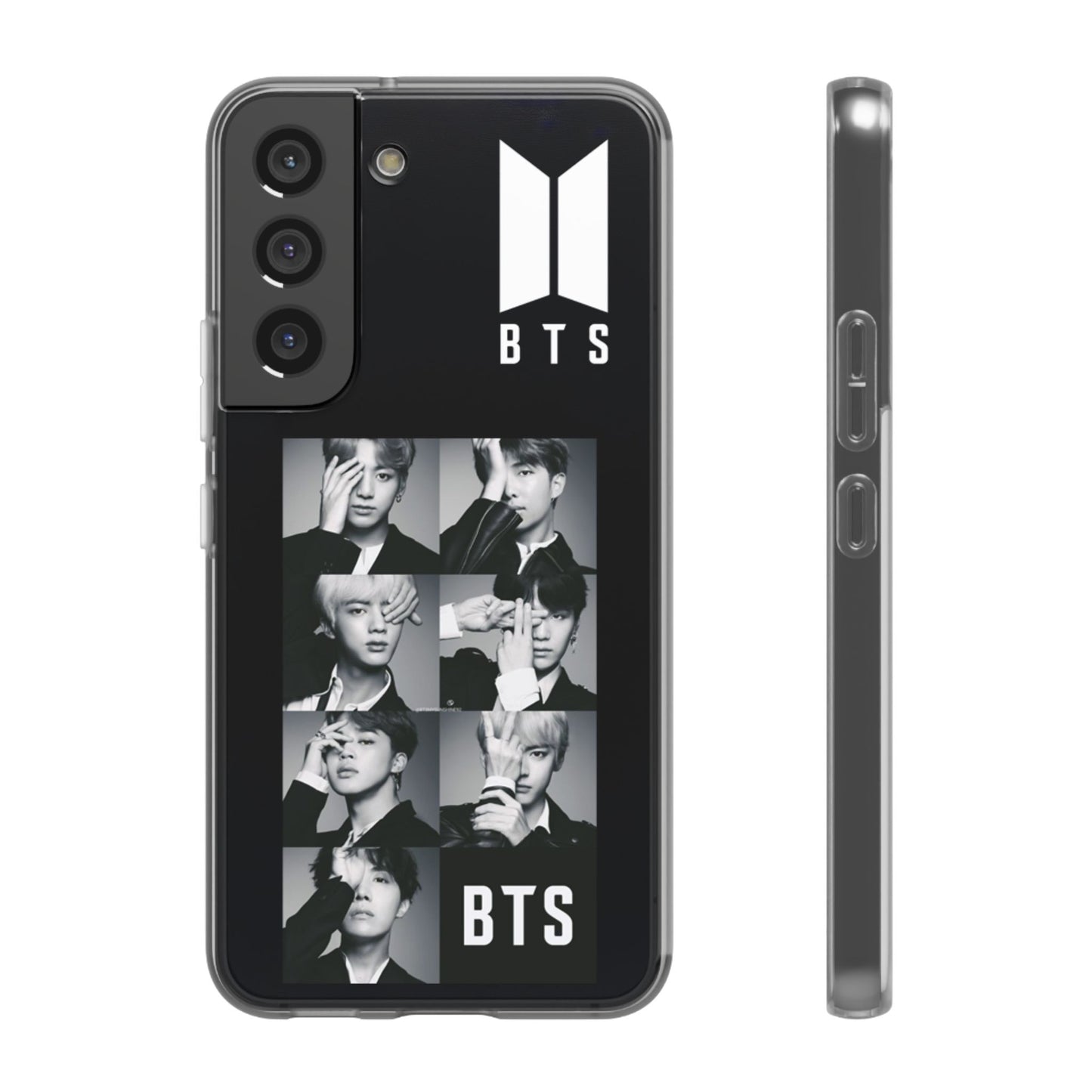 BTS OT7 B/W Cell Phone Case - iPhone, Samsung and Custom Covers -  K-Pop Phone Covers, Gifts for Fans, Stylish Cell Phone Accessories