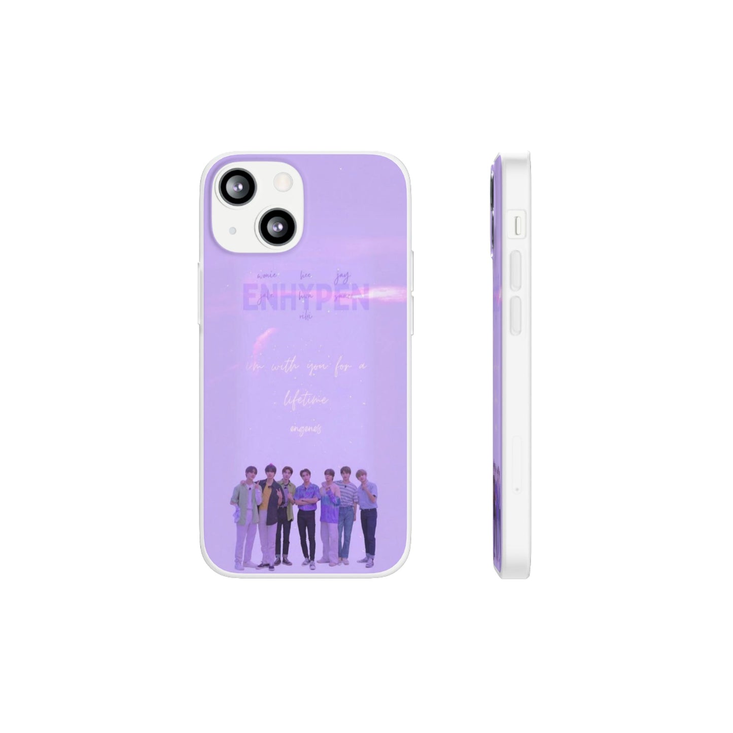 Enhypen Cell Phone Case - iPhone, Samsung and Custom Covers -  K-Pop Phone Covers, Gifts for Fans, Stylish Cell Phone Accessories