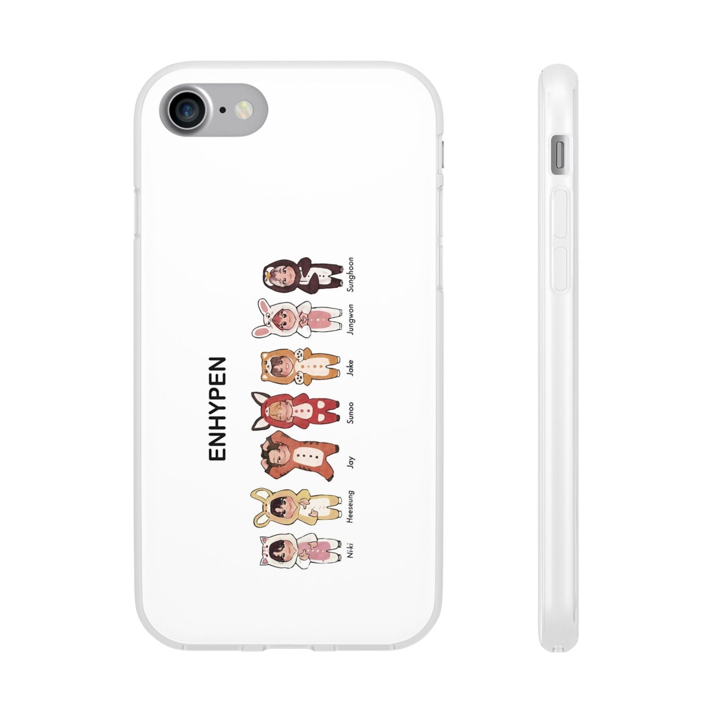 Enhypen Cell Phone Case - iPhone, Samsung and Custom Covers -  K-Pop Phone Covers, Gifts for Fans, Stylish Cell Phone Accessories