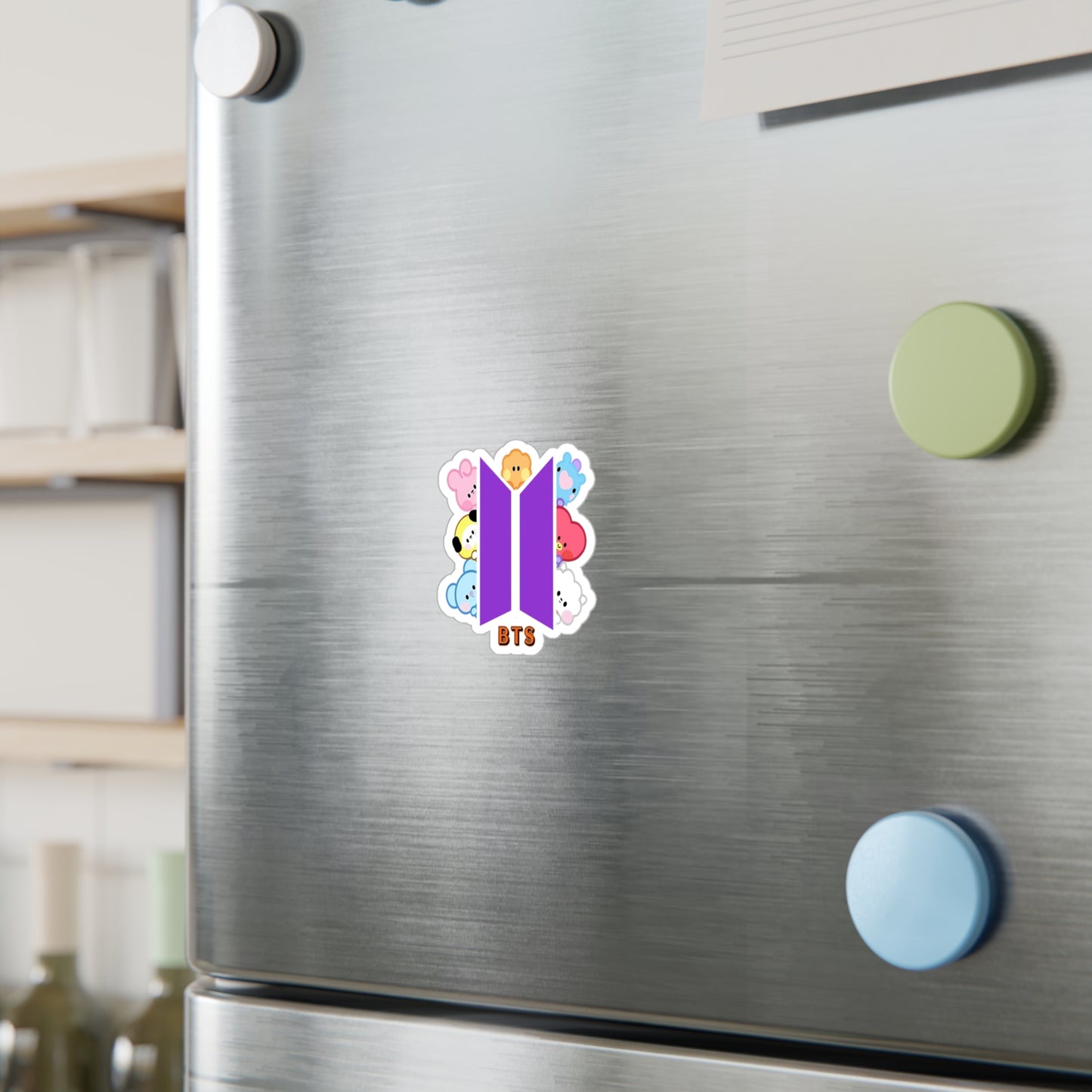 BTS - Baby BT21 Characters & Logo Vinyl Decals, Fun Stickers - Water, UV and Scratch Resistant!
