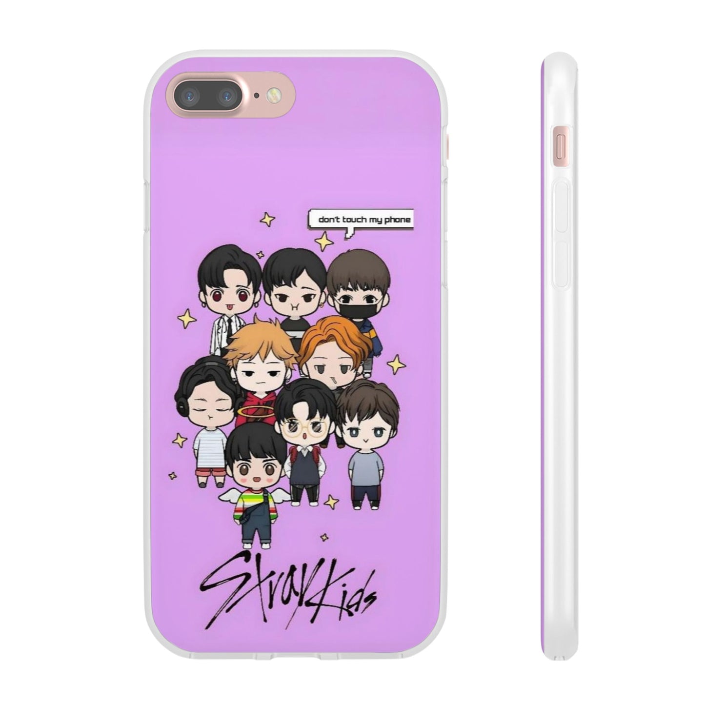 Stray Kids "Don't Touch My Phone" Cell Phone Case - iPhone, Samsung and Custom Covers -  K-Pop Phone Covers, Gifts for Fans, Stylish Cell Phone Accessories