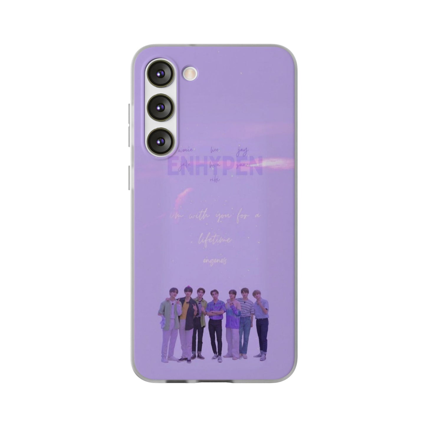 Enhypen Cell Phone Case - iPhone, Samsung and Custom Covers -  K-Pop Phone Covers, Gifts for Fans, Stylish Cell Phone Accessories