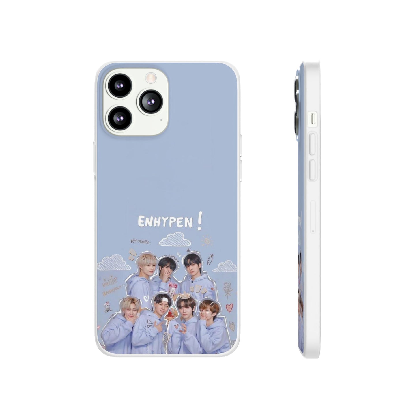 Enhypen Cell Phone Case - iPhone, Samsung and Custom Covers -  K-Pop Phone Covers, Gifts for Fans, Stylish Cell Phone Accessories