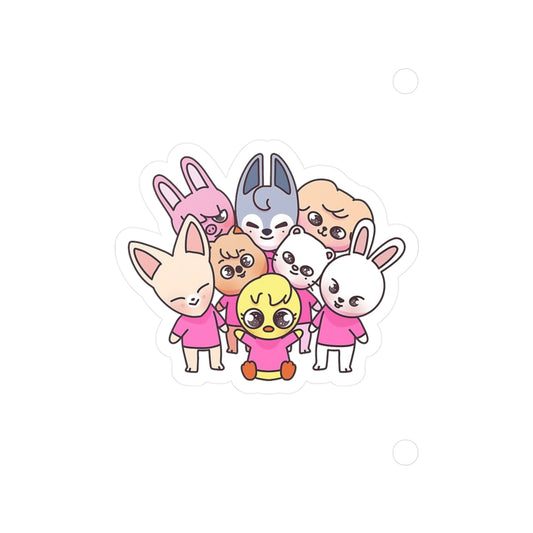Stray Kids Skzoo Gang - All 8!  Stickers - Decals - Water & UV Proof!