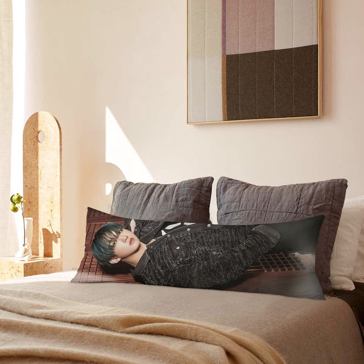 Stray Kids Changbin Full body pillow case - Double sided pillowcase - in 3 sizes! Stays Skzoo