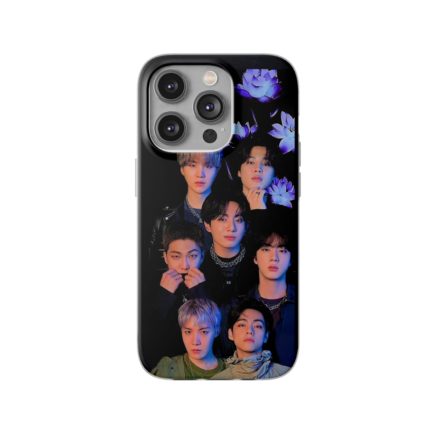 BTS OT7 Cell Phone Case - iPhone, Samsung and Custom Covers -  K-Pop Phone Covers, Gifts for Fans, Stylish Cell Phone Accessories