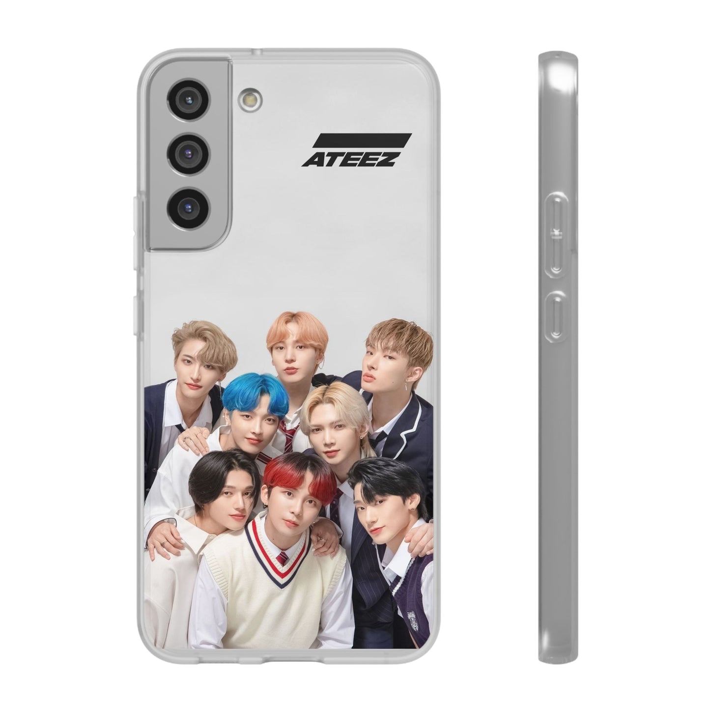 Ateez Cell Phone Case - iPhone, Samsung and Custom Covers -  K-Pop Phone Covers, Gifts for Carats, SVT Stylish Cell Phone Accessories