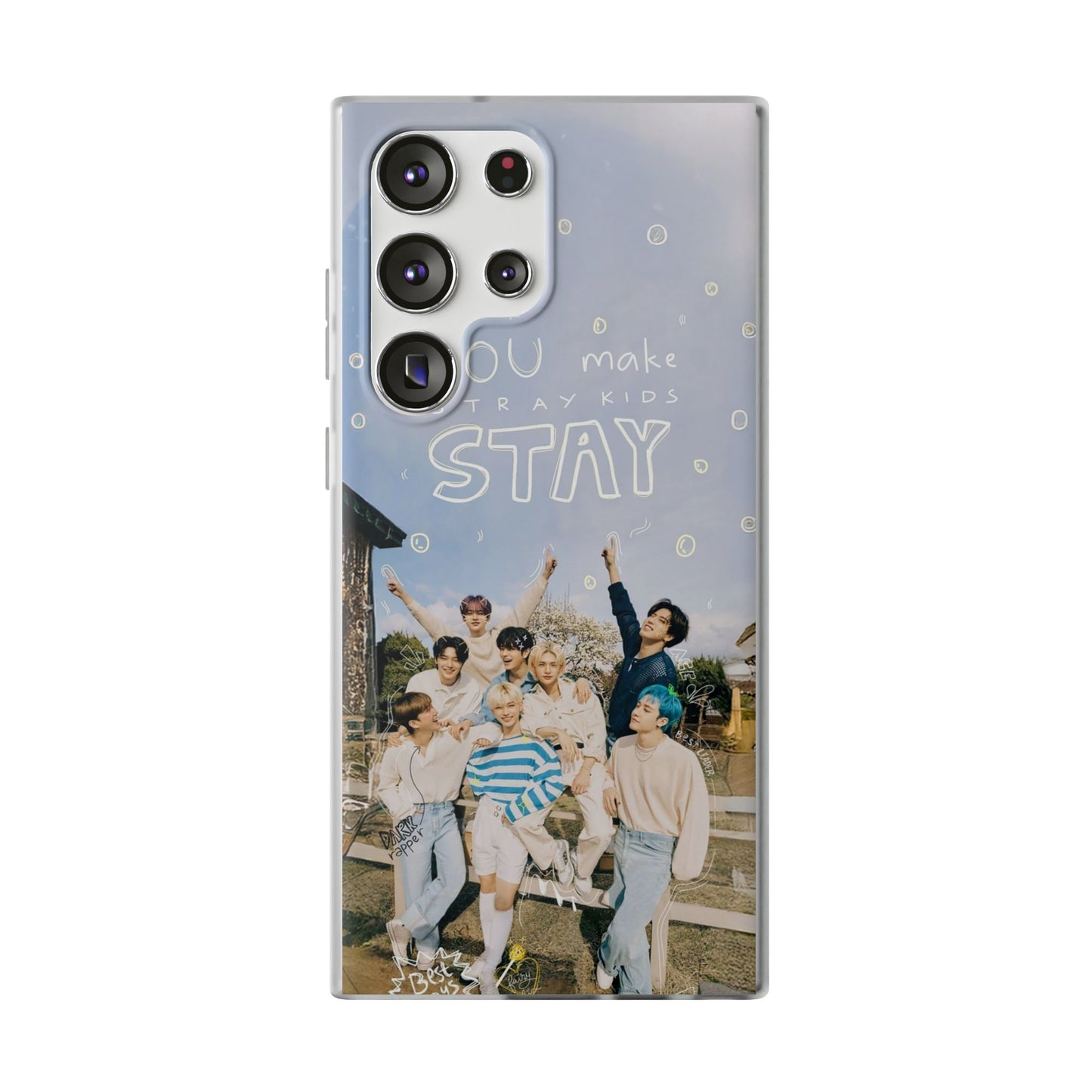 Stray Kids "You make Stray Kids Stay" Cell Phone Case - iPhone, Samsung and Custom Covers -  K-Pop Phone Covers, Gifts for Fans, Stylish Cell Phone Accessories