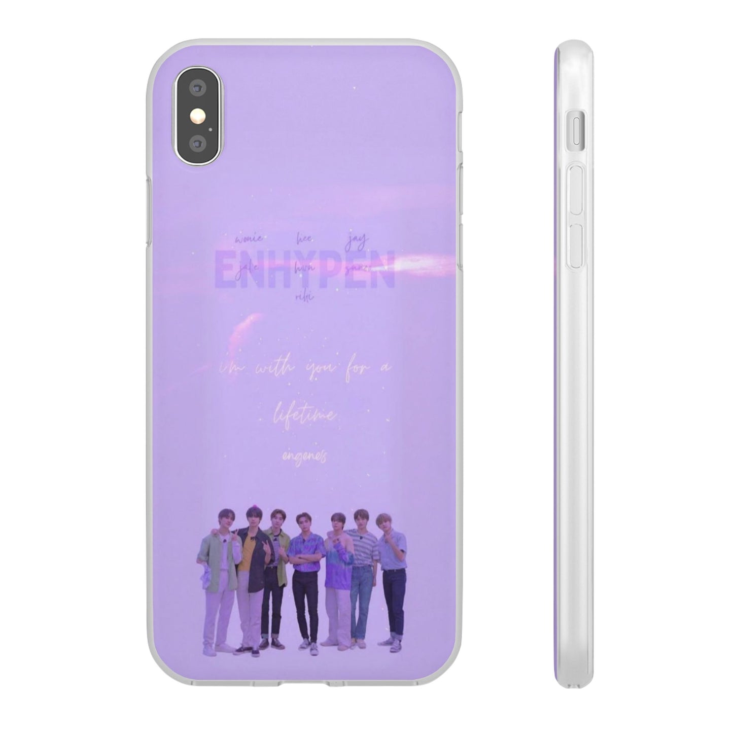 Enhypen Cell Phone Case - iPhone, Samsung and Custom Covers -  K-Pop Phone Covers, Gifts for Fans, Stylish Cell Phone Accessories