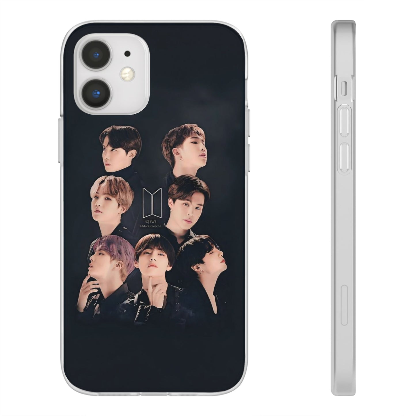 BTS OT7 Cell Phone Case - iPhone, Samsung and Custom Covers -  K-Pop Phone Covers, Gifts for Fans, Stylish Cell Phone Accessories