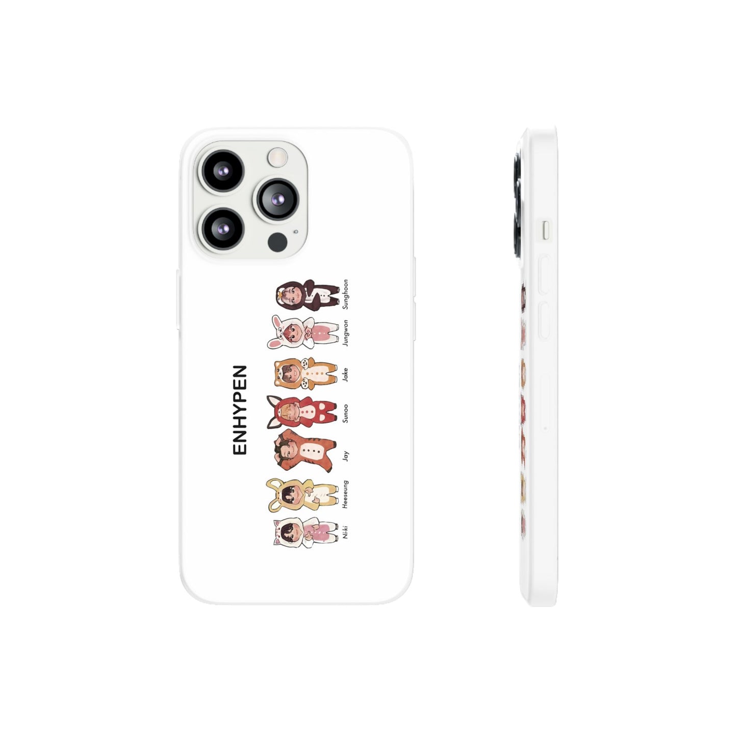 Enhypen Cell Phone Case - iPhone, Samsung and Custom Covers -  K-Pop Phone Covers, Gifts for Fans, Stylish Cell Phone Accessories