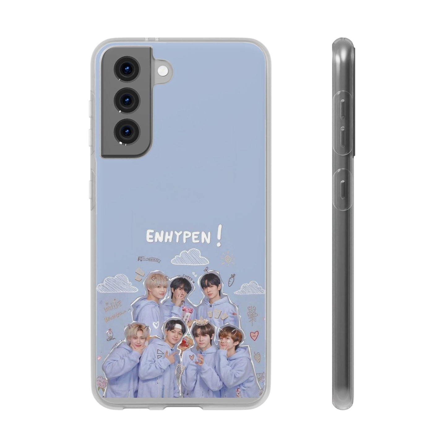 Enhypen Cell Phone Case - iPhone, Samsung and Custom Covers -  K-Pop Phone Covers, Gifts for Fans, Stylish Cell Phone Accessories