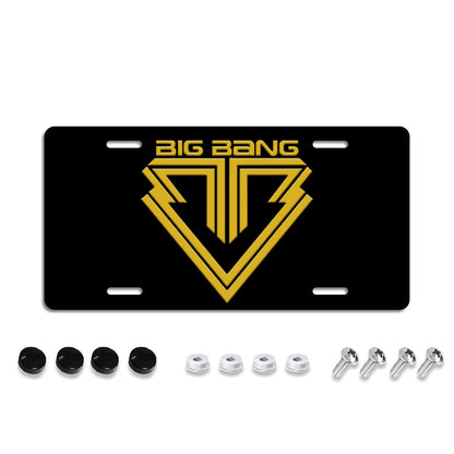 BIGBANG Logo Vanity Plate for your car -Car accessories