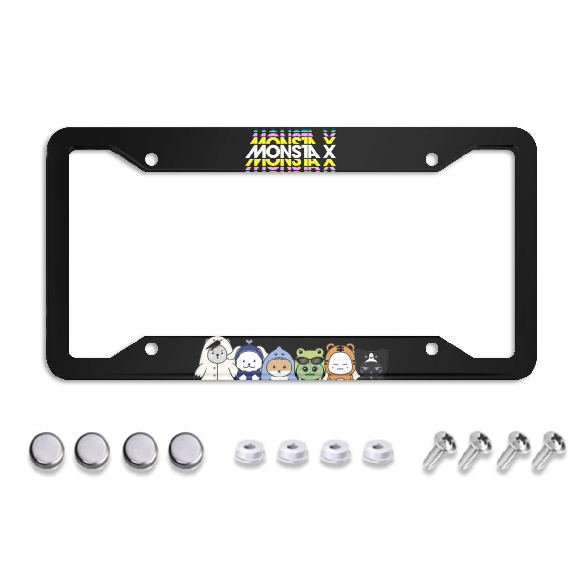 Monsta XLicense Plate From - Car accessory - Kpop gift!