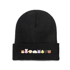 Ateez Aniteez Beanie for Adults – Cozy Polyester Knit Hat - Stylish, Comfortable & Trendy Hat