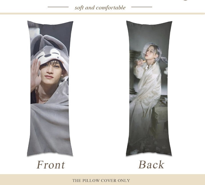 Stray Kids - Felix & Ban Chan - Full Body  Double Sided Pillow Case - 3 sizes! Great Kpop gift idea!