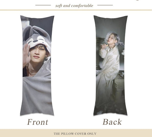 Stray Kids - Felix & Ban Chan - Full Body  Double Sided Pillow Case - 3 sizes! Great Kpop gift idea!