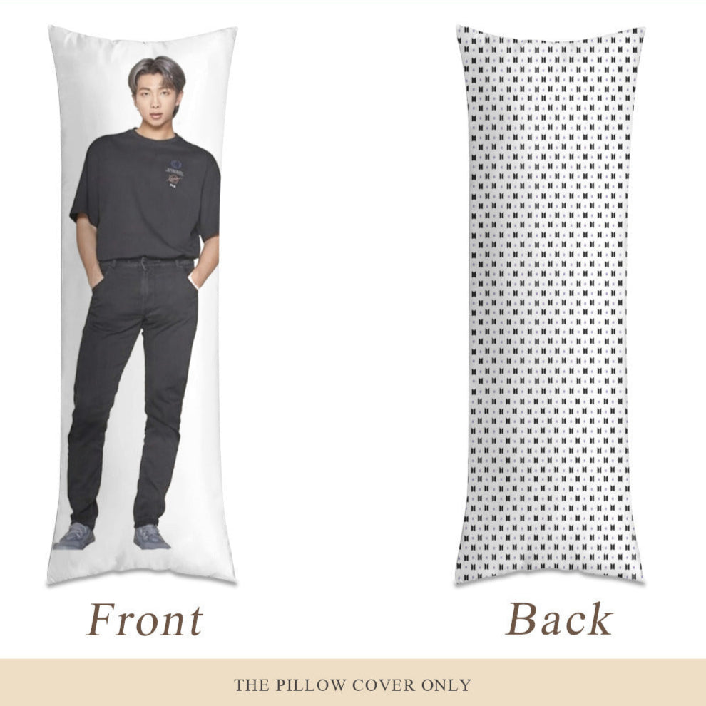 BTS RM body pillow case - 3 sizes - Namjoon full size pillow case - BTS rm double sidedpillowcase