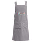 BTS BT21 Adult's Apron - Korean literary style - 2 colors! Cotton Linen - Great for up & coming chefs!