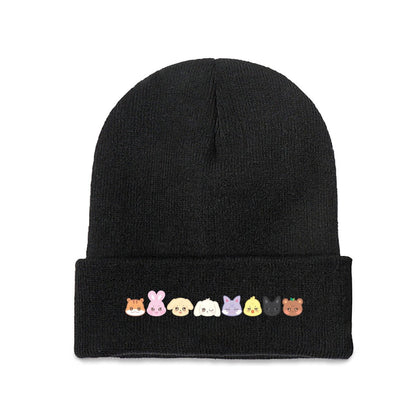 Ateez Aniteez Beanie for Adults – Cozy Polyester Knit Hat - Stylish, Comfortable & Trendy Hat - Beyond The Shoppe